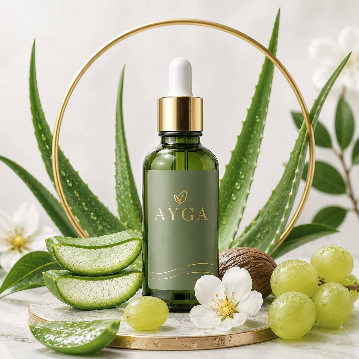 Huile AYGA — Soin Capillaire 100% Pur 50ml