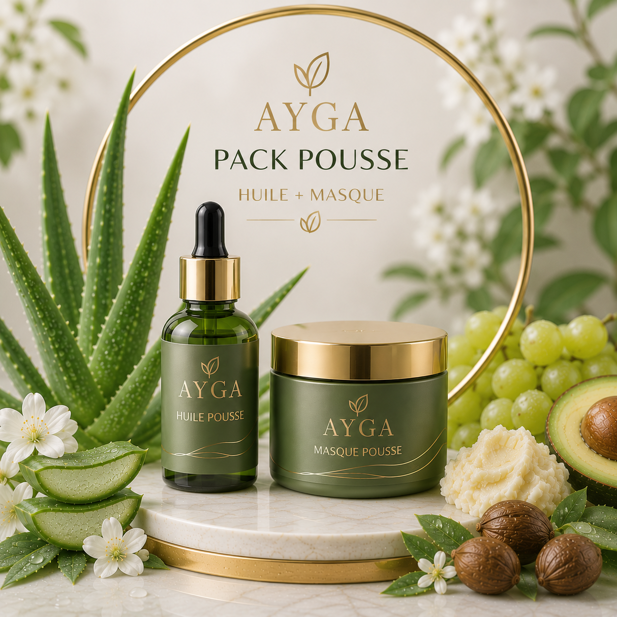 Pack Huile + Masque Capillaire AYGA