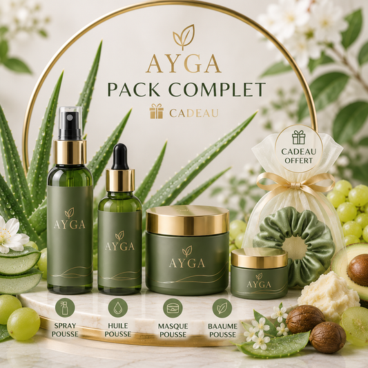 Pack Complet Soin Capillaire AYGA + Cadeau